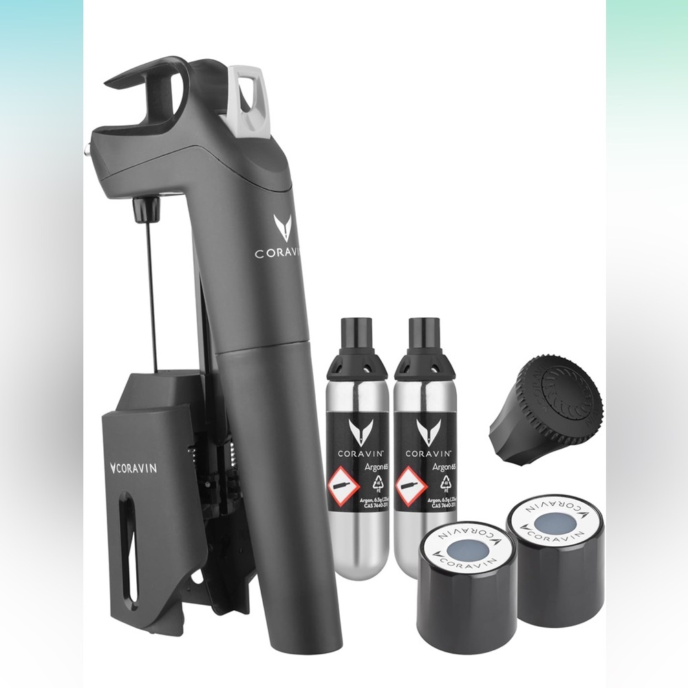 Coravin Timeless Three Plus Wine Preservation System Black - BRAND NEW